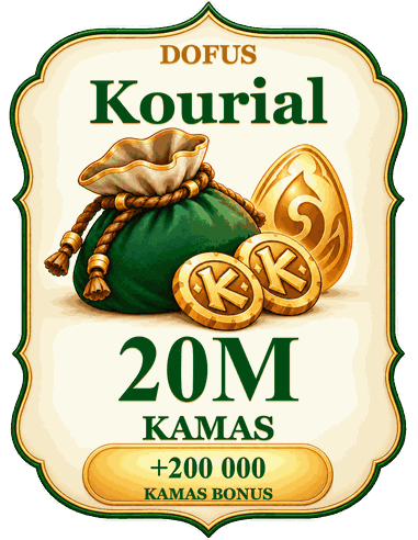 Buy 20M kamas Kourial