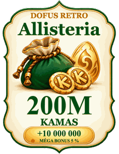 Buy 200M kamas Allisteria