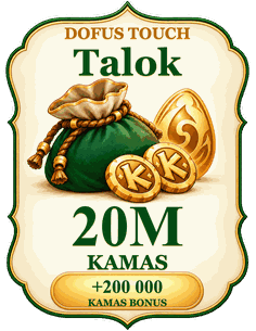 Buy 20M kamas Talok