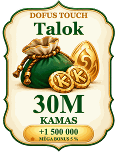 Buy 30M kamas Talok
