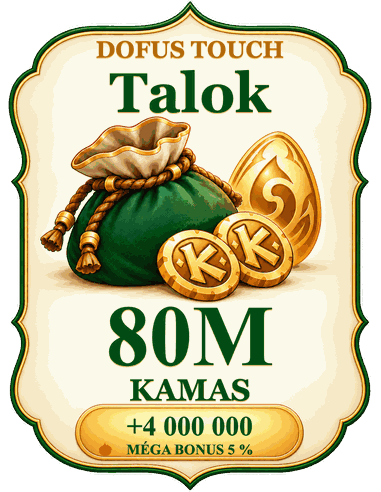 Buy 80M kamas Talok