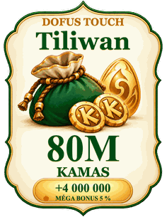 Buy 80M kamas Tiliwan